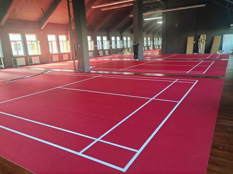 final court line inspection and project handover